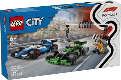 F1® Grid with VCARB & Sauber Race Cars