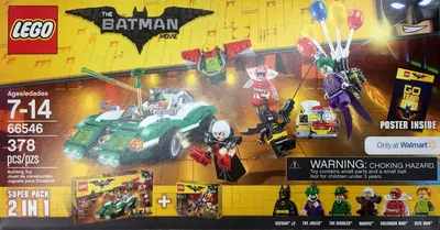 The Lego Batman Movie Super Pack 2-in-1