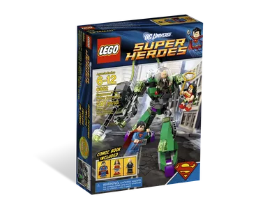 Superman vs. Power Armour Lex