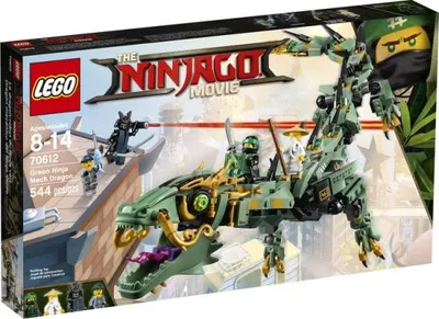 Green Ninja Mech Dragon