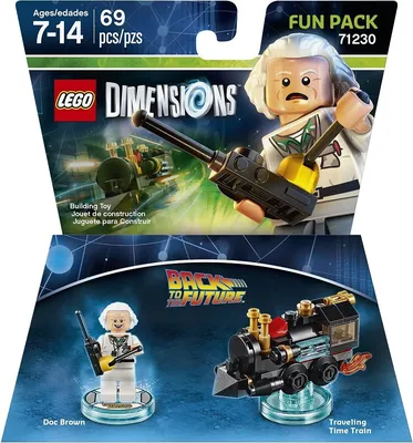 Back to the Future Doc Brown Fun Pack