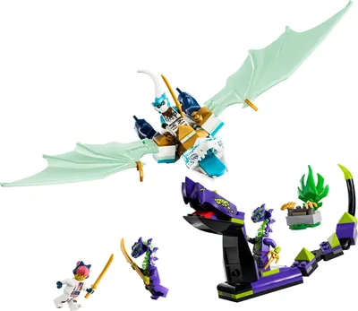 Zane's Ice Dragon Battle