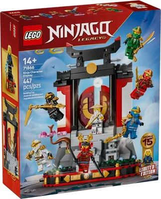 Ninja Character Display 15th Anniversary