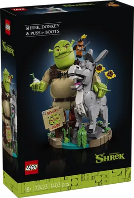 Shrek, Donkey & Puss in Boots