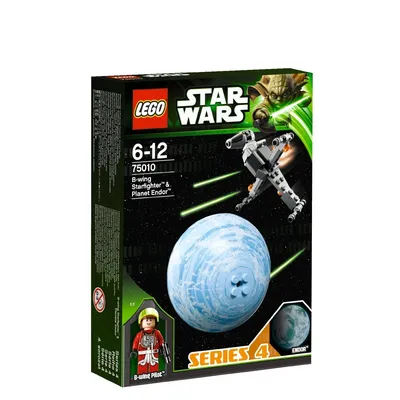 B-wing Starfighter & Planet Endor