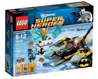 Arctic Batman vs. Mr. Freeze: Aquaman on Ice