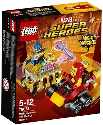Mighty Micros: Iron Man vs. Thanos