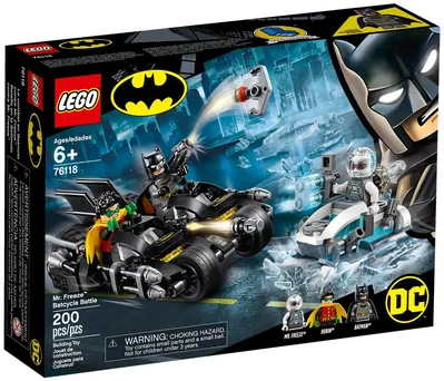 Mr. Freeze™ Batcycle™ Battle