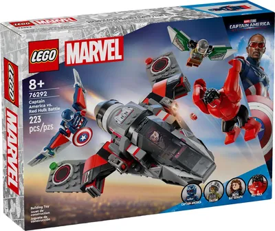 Captain America vs. Red Hulk Battle