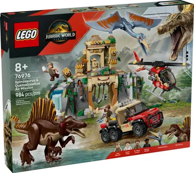 Spinosaurus & Quetzalcoatlus Air Mission