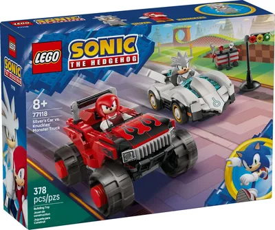 Silver's Car vs. Knuckles' Monster Truck