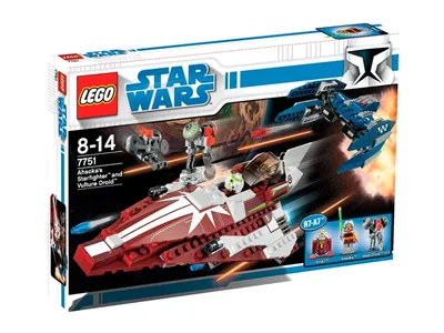 Ahsoka's Starfighter and Vulture Droid