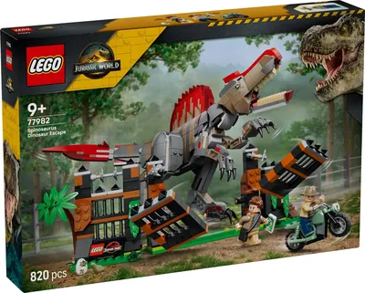 Spinosaurus Dinosaur Escape