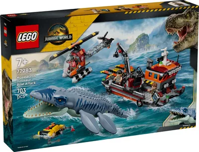 Mosasaurus Dinosaur Boat Attack