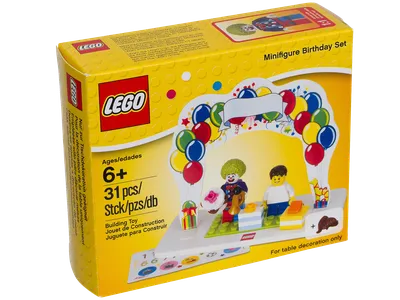 LEGO Minifigure Birthday Set