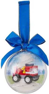 LEGO City Fire Truck Holiday Bauble