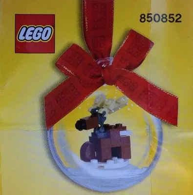 LEGO Reindeer Holiday Bauble