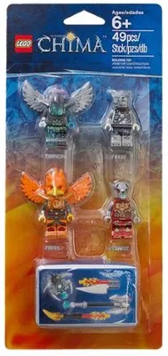 Fire and Ice Minifigure Accessory Set