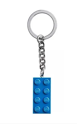 2x4 Bright Blue Keyring