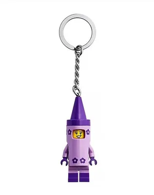 Crayon Girl Keyring