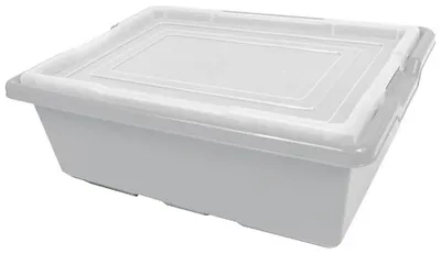 Medium Grey Storage Bin