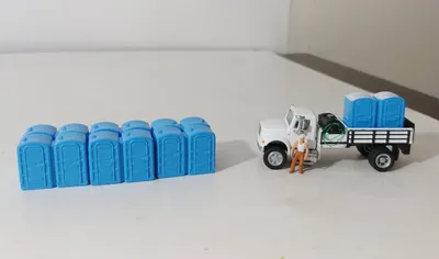 The "Poop King" project is complete! This was really fun, but quite irritating at times. So for the details, the truck b