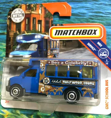 Matchbox MB18MBX Service - 5/20 - 2018GMC School Bus#mymatchboxcollection#matchbox #matchboxTurkey #matchboxworld #match