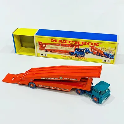 Matchbox Guy Warrior K-8 Car Carrier / Transporter (Swipe Left <—— for more) #vintagematchboxcollector #vintagematchbox 