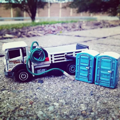 The shitters full!  Matchbox 'Poop King' redone for the hell of it. Video of this shitty build is up on YT. #matchbox65y