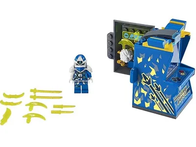 Better look at the 2020 Lego Ninjago set: 71715 jay’s arcade pod------