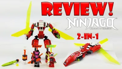 NEW VIDEO UP NOW!!!!!! (LINK IN BIO!!!) Review for #LEGO #Ninjago #LEGONinjago set #71707 Kai's Mech Jet! - This set is 