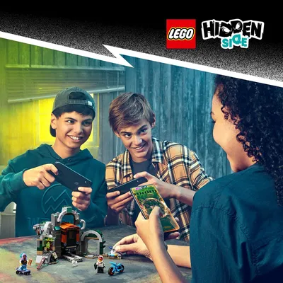 LEGO® Hidden Side™ #70430 Newbury Metrosu ile inanılmaz bir artırılmış gerçeklik (AR) deneyimi için Newbury metrosuna gi