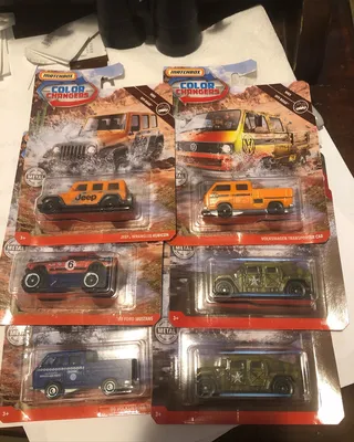 Matchbox color changers 2020. I love these models but I beg @matchboxworld please stop using the coyote 500 as a model i