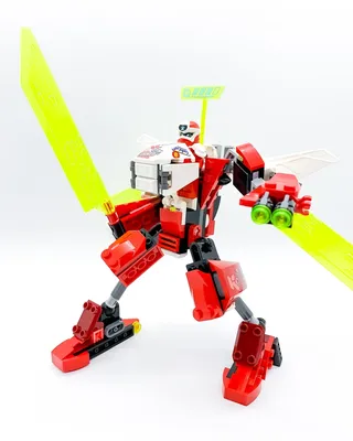 Set Review: 71707 Kai's Mech Jet-This is a 2-in-1 set. Normally, when I get a set like that, I chose the build I like mo
