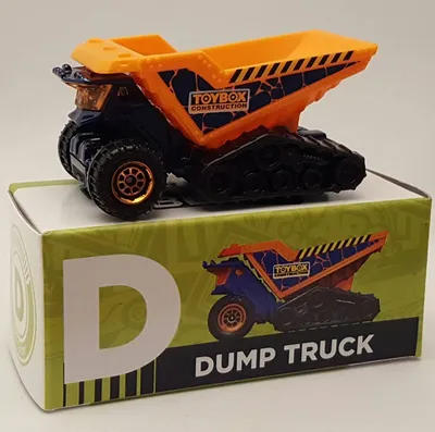 I am highlighting some of the newer released models from the Matchbox Blox Set.  The letter D is for Dump Truck.  This i
