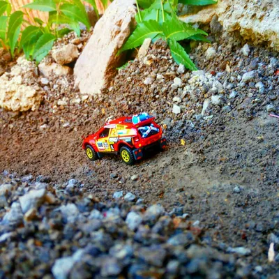 Un #quickSander #matchbox en un #rally #todoterreno #juguetes #coleccionables #colección #escala #hwpics #tuxpanjalisco 