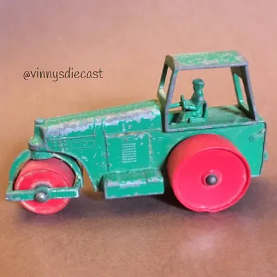 Aveling barford road roller No1 by Lesney made in England. #cool #vintage #toy #oldschool #roadroller #road #roller #old