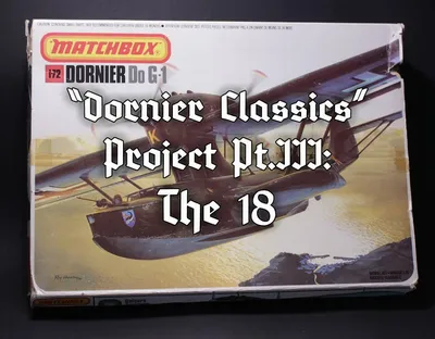 Dornier Classics Project Diary No.55: Seriously, I dunno why I keep doing this to myself, having a couple of side-projec