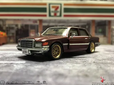 Mercedes-Benz W116 450 SEL 6.9(matchbox)#mercedes #mercedesbenz #benz #sclass #mercedesbenzsclass #benzsclass #450sel #4