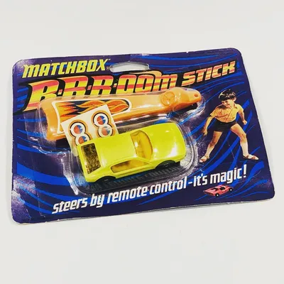 Matchbox MB20 Lamborghini Marzal Broom-Stick Edition. Only every available in lemon yellow as a broom-stick model #vinta