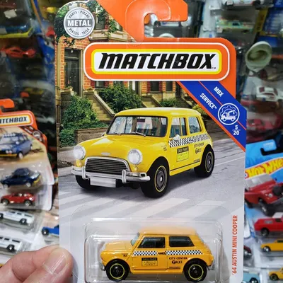 Matchbox 64 Austin Mini Cooper 2019 Taxi Cab MBX Servicehttps://speed70.com #matchbox #austinmini #austinminicooper #min