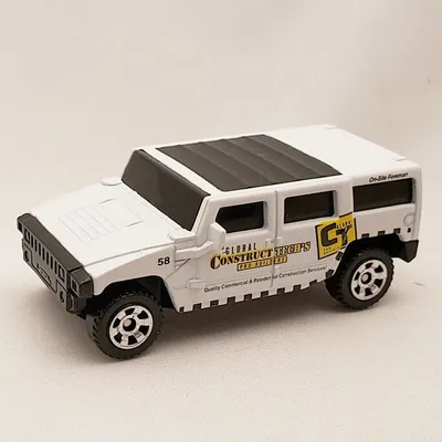 2019 Matchbox No. 40 of 100.  MB 982 Hummer H2 SUV Concept in Global Construct Tech Pro Builders livery.#matchbox #match
