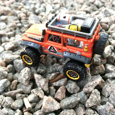 Everything from the tow hooks to the seatbelts to the water container on the roof has been painted on this model.  The l