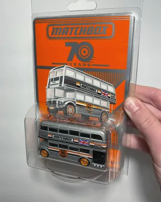 This is a super cool diecast I have never posted, or seen many other people ever share is the Matchbox 70th anniversary 