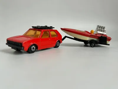 Matchbox TP-18 MB7 VW Golf and MB5 Seafire. A firm favourite of mine as a kid, Matchbox 900 twin packs always promised a