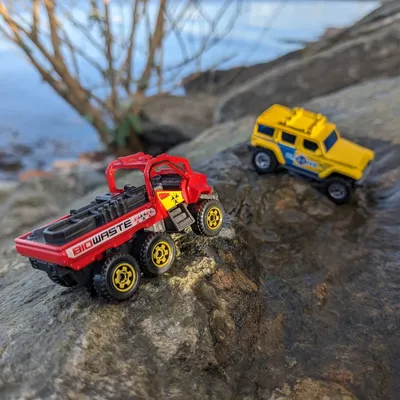 Biowaste training on the #morayfirth this morning, always alert the #matchbox #jeep rescue concept from 2007 and #matchb