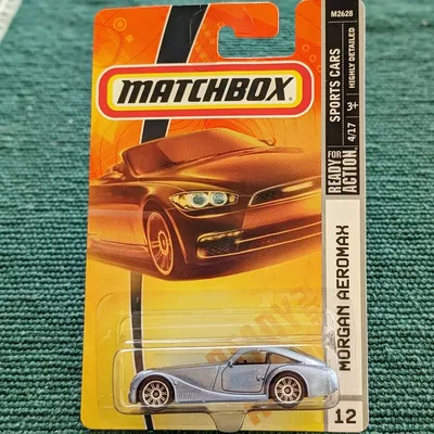 Matchbox 2008 #12 Sports Cars #4/17 - Morgan Aeromax (M2628)#matchbox #matchbox2008 #mb #mb2008 #mattel #mattel2008 #mat