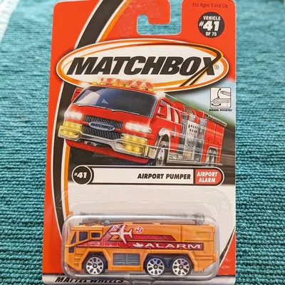 Matchbox 2002 #41/75 Airport Alarm - Airport Pumper (95237)#matchbox #matchbox2002 #mb #mb2002 #mattel #mattel2002 #matt