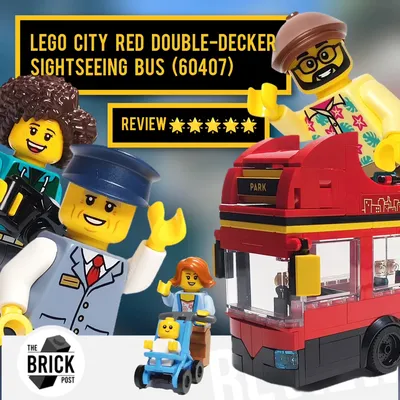 Is the LEGO City Red Double-Decker Sightseeing Bus (60407) worth picking up? Read our review at www.thebrickpost.com (li