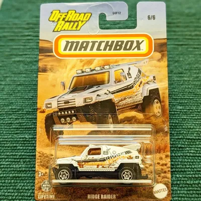 Matchbox 2024 Off Road Rally II series (GGF12) #6/6 - Ridge Raider (HVT06)Walmart exclusive series#matchbox #matchbox202